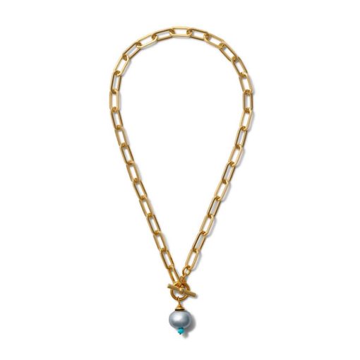 Pearl & Turquoise Necklace